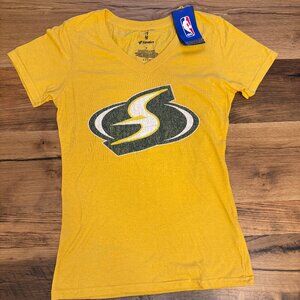 WNBA Seattle Storm V-neck tee shirt - Retro design